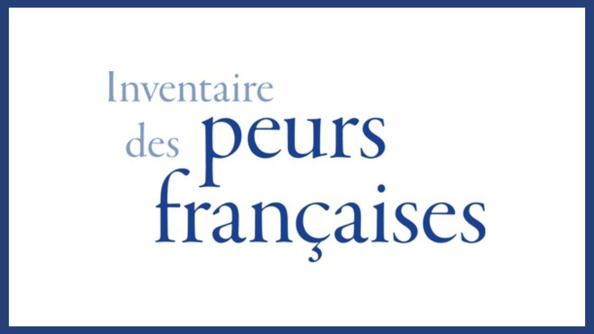 [Émile Magazine] Anne Muxel, Pascal Perrineau, Inventaire des peurs françaises (2026)