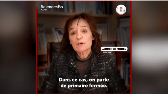 [Vidéo] Primaires et processus de désignation des candidats, par Laurence Morel 
