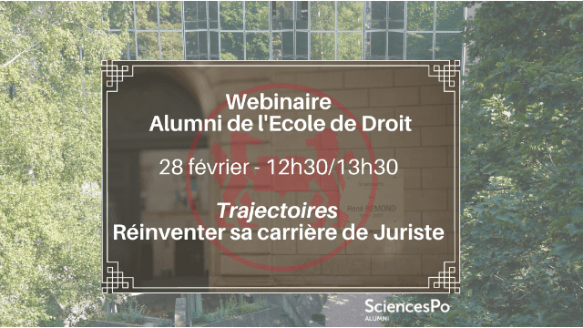Trajectoires : Réinventer sa carrière de juriste