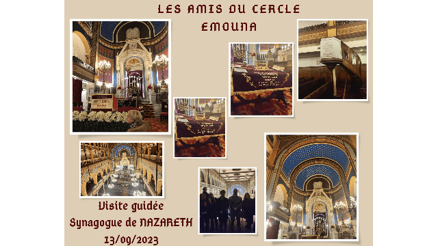 Visite de la Synagogue la plus veille de Paris