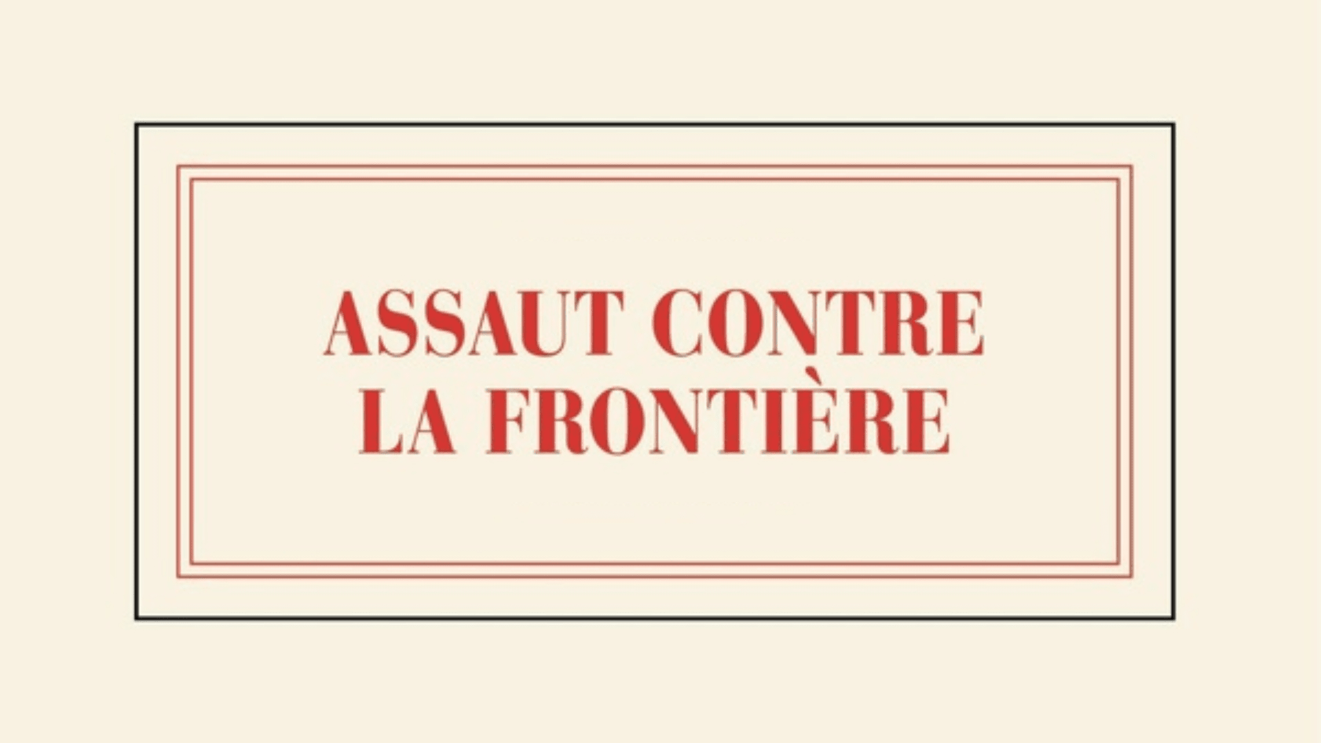 [Émile Magazine] Leïla Slimani, Assaut contre la frontière (2026)
