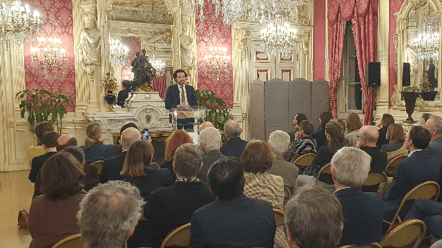 Soirée des vœux à l'Hôtel de ville de Lyon pour les alumni d'Auvergne Rhône-Alpes
