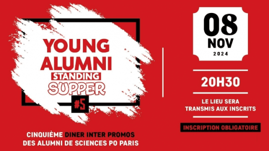 [ANNULÉ] Young Alumni Standing Supper #5