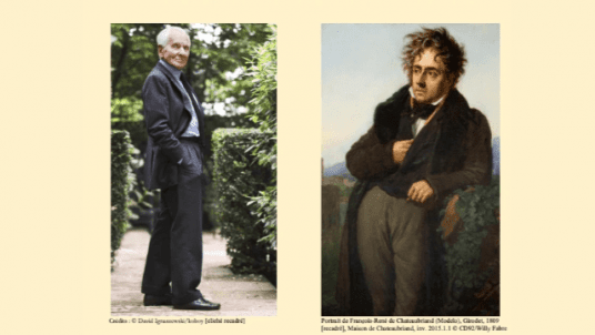  “Jean d’Ormesson sur les pas de Chateaubriand”  