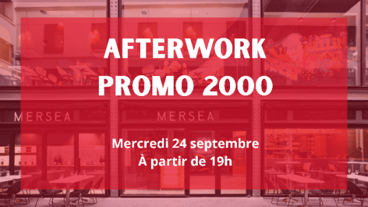 Afterwork de rentrée « Sciences Po 2000 : 25 ans »