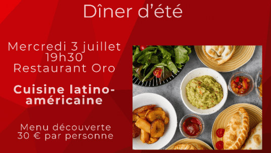 Dîner d'été de la section Alsace