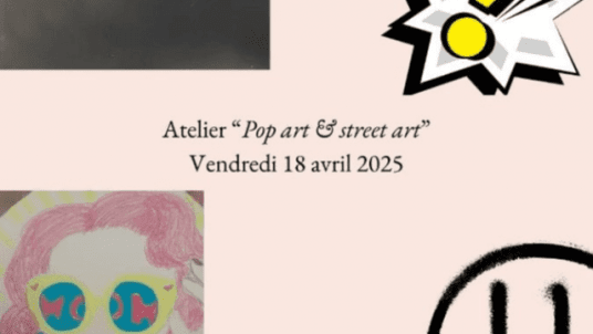 Atelier pour enfants « Pop Art, street art… »