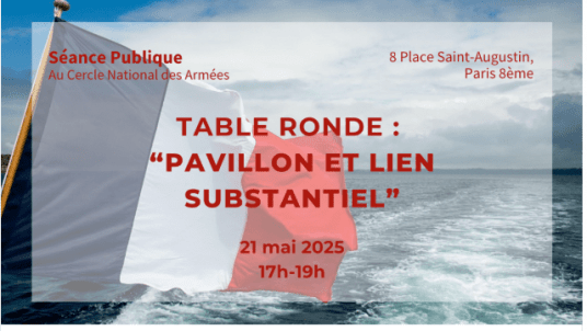 Table ronde "Pavillon et lien substantiel"