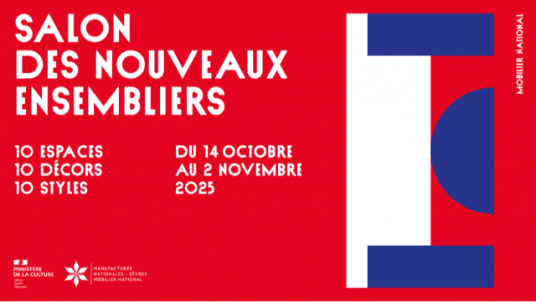 Visite de l'exposition "Le Salon des Nouveaux Ensembliers" des Manufactures Nationales - Sèvres et Mobilier National