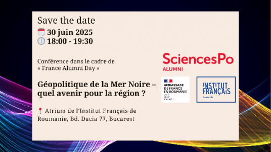 Conférence « Géopolitique de la Mer Noire – quel avenir pour la région ? »