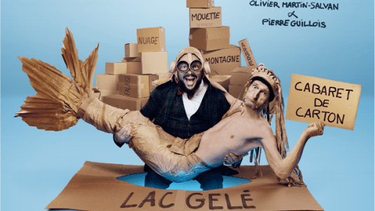 Représentation de "Les Gros patinent bien" au Théâtre de la Pépinière
