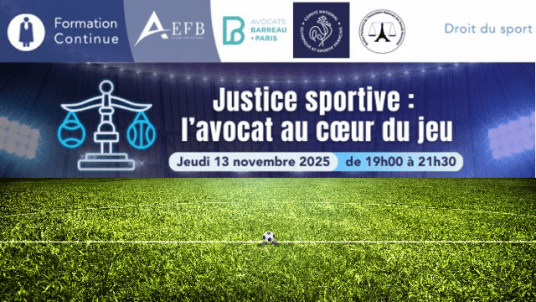 Justice sportive : l’avocat au cœur du jeu