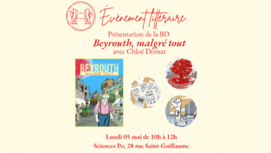 Beyrouth, malgré tout avec Chloé Domat